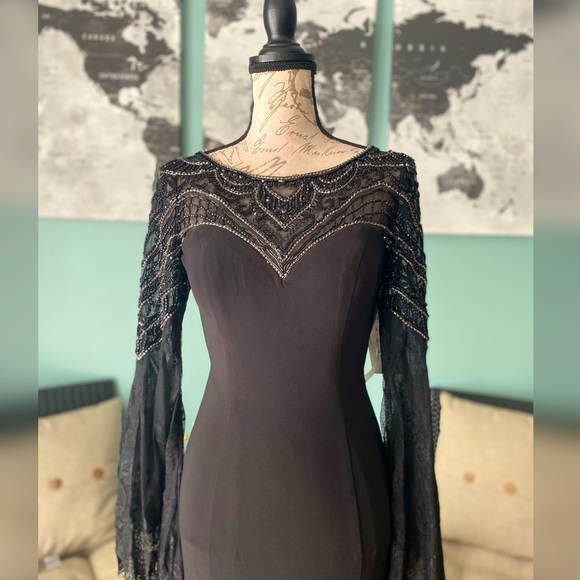 Black evening gown Cinderella Brand - Picture 2 of 4